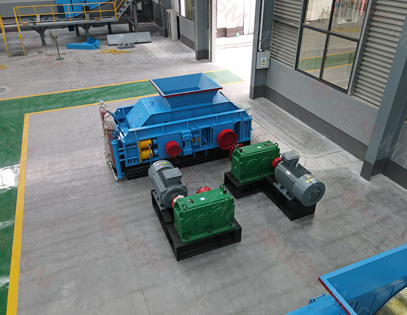 金礦破碎能用對輥破碎機嗎？時產80噸多少錢一臺？